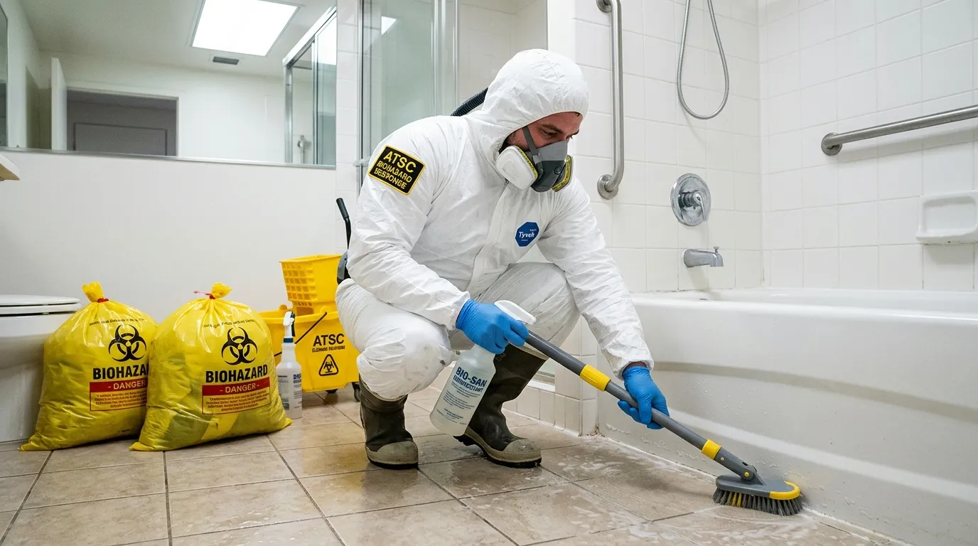 Decontamination equipment deployed for Blood Cleanup in Kingsville